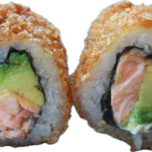 Pané - Saumon cuit avocat cheese