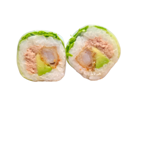 Spring - Crevettes tempura avocat thon cuit