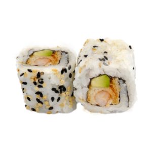 California - Crevettes tempura avocat